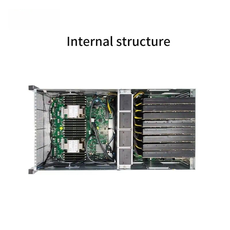 Chassi de Servidor GPU 4U para - 8 Gpu 4U Server Chassis avaliação e preço